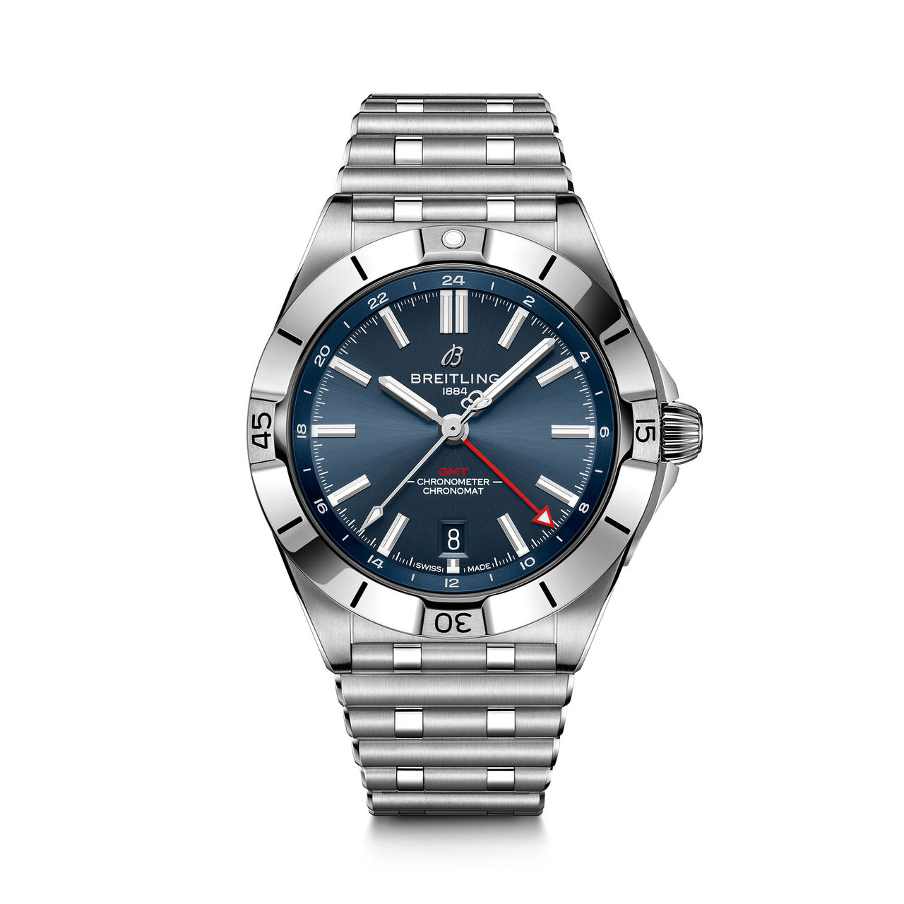 Breitling Chronomat Automatic GMT 40 Steel Blue A32398101C1A1 Front image number 0